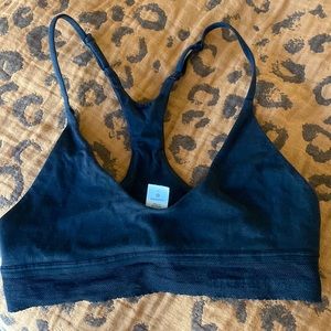 Thin/light support black Lululemon Sports Bra